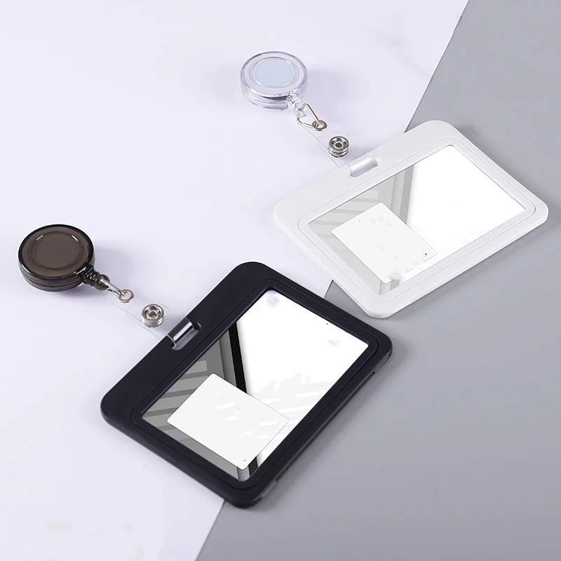Retractable Badge Card Holder with Retractable Pull Badge Key Ring Chain Clip School Student Card Cover Case
Retractable Badge Card Holder with Retractable Pull Badge Key Ring Chain Clip School Student Card Cover Case