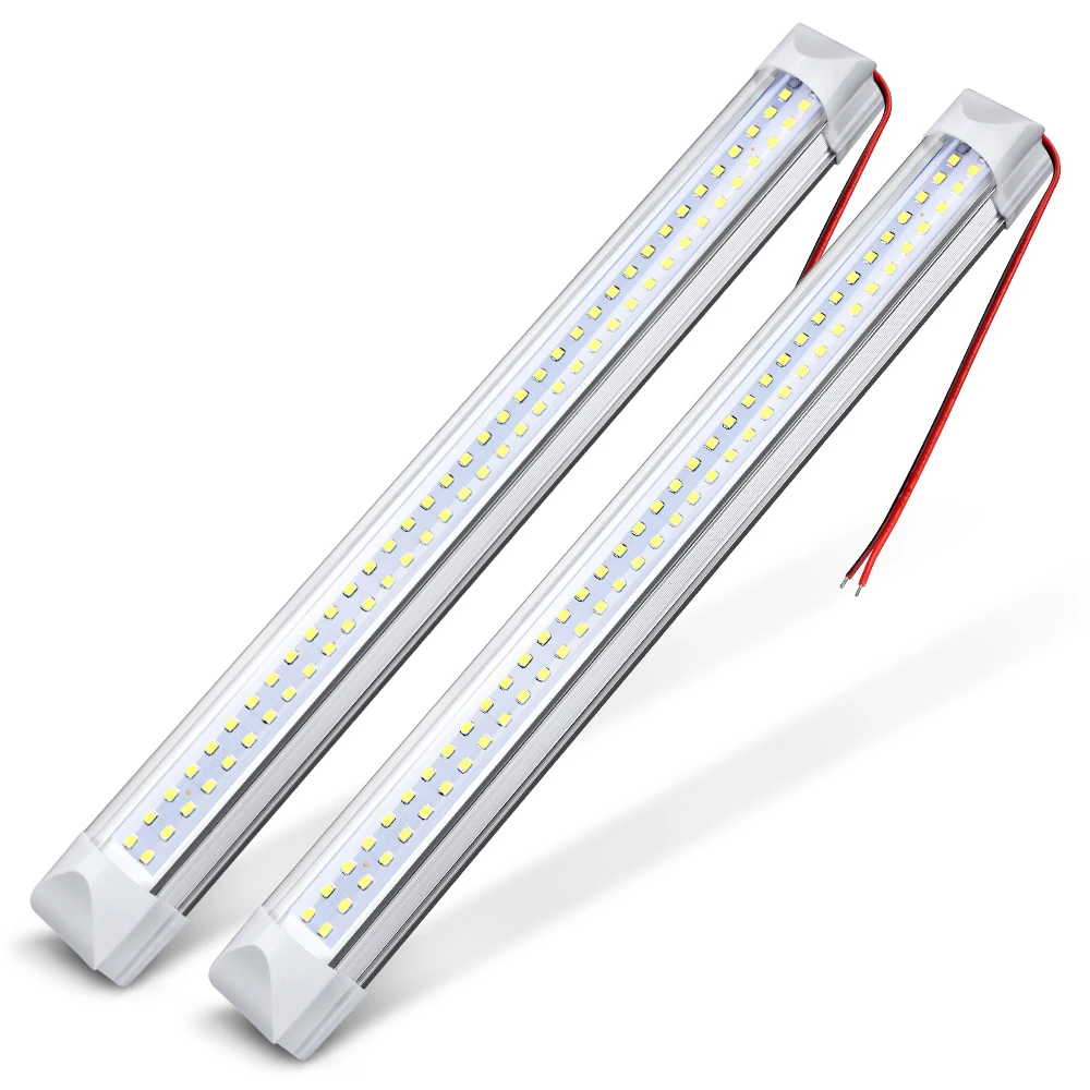 2PCS 12V Interior Light Strip Bar Lamp 72LEDs Van Bus Caravan On/Off Switch LED Strip Light For Cabinet Interior Work lamp
2PCS 12V Interior Light Strip Bar Lamp 72LEDs Van Bus Caravan On/Off Switch LED Strip Light For Cabinet Interior Work lamp