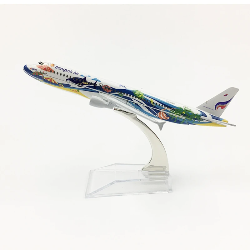 16 см 1:400 масштаб Airbus A320 модель самолета Таиланд Fish airways airlines Литой Сплав самолет