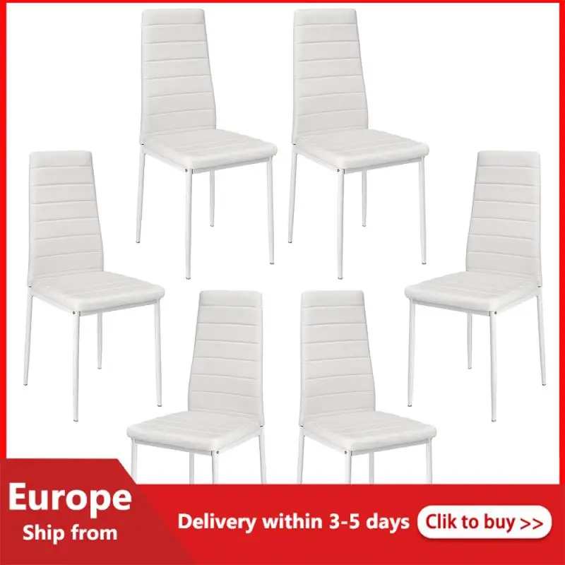 Horizontal Dining Chairs 6pcs Modern Horizontal Dining Chairs PU Leather High Quality Lounge Chair Fashion Back Chair Tools HWC
Horizontal Dining Chairs 6pcs Modern Horizontal Dining Chairs PU Leather High Quality Lounge Chair Fashion Back Chair Tools HWC