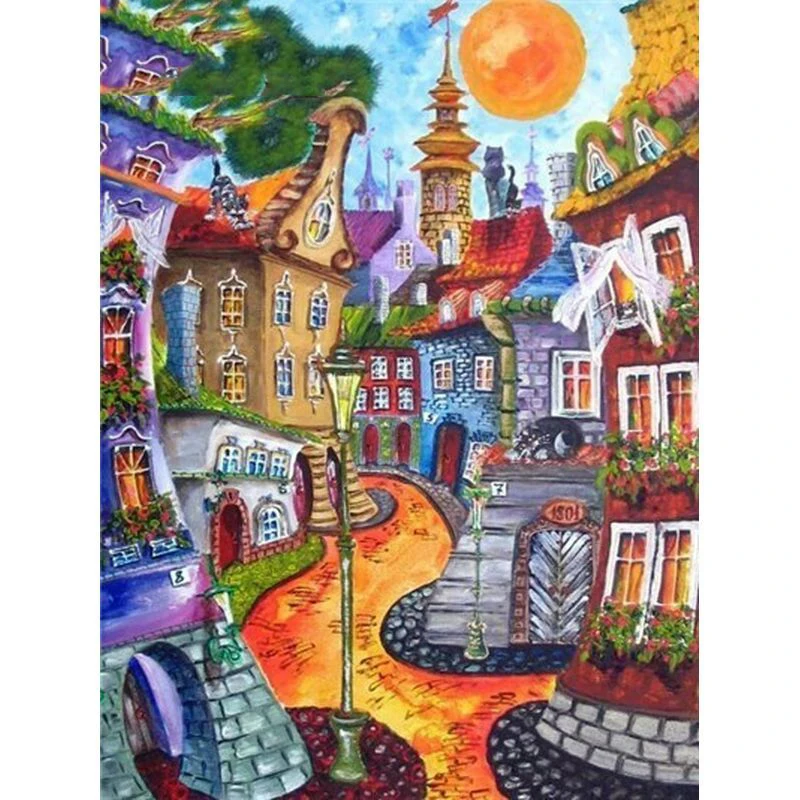 Abstract House Scenery Painting By Numbers Kits For Adults Diy Gift HandPainted Oil Paints Kits For Home Wall Decors
Abstract House Scenery Painting By Numbers Kits For Adults Diy Gift HandPainted Oil Paints Kits For Home Wall Decors