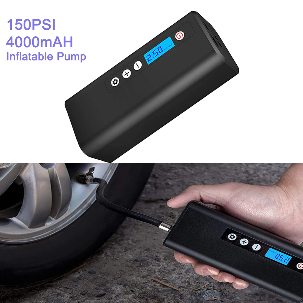 Car Air Pump Mini Portable Wireless Tire Inflatable Pump Inflator Air Compressor Pump for Bicycle Ball Car Motorcycle 
Car Air Pump Mini Portable Wireless Tire Inflatable Pump Inflator Air Compressor Pump for Bicycle Ball Car Motorcycle