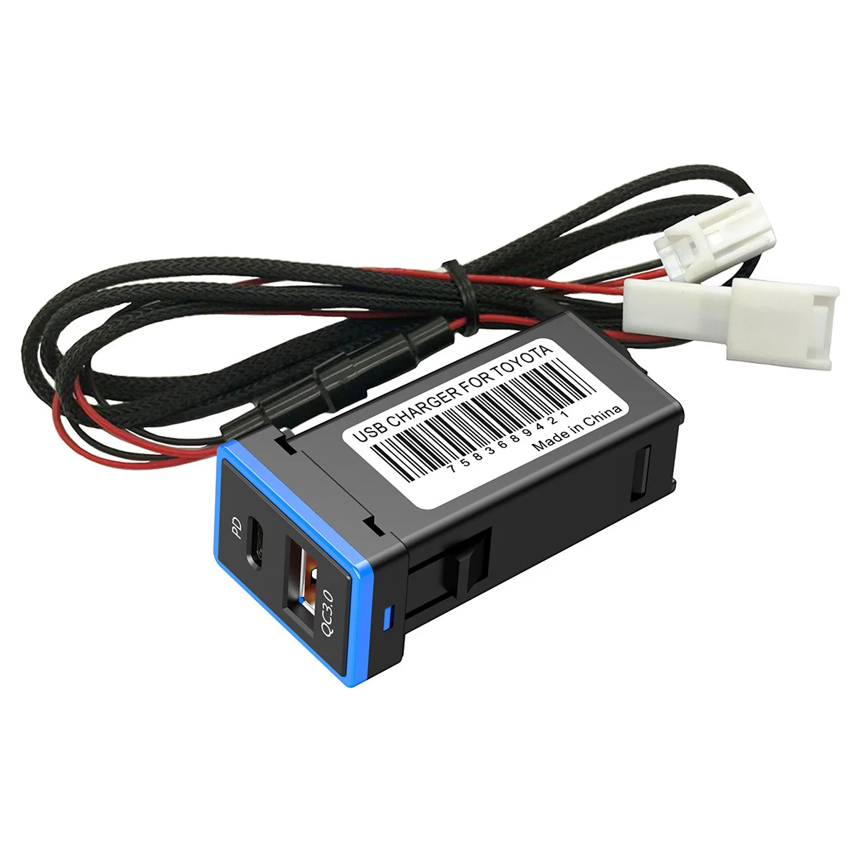Зарядное устройство USB для автомобиля, 20 шт., QC 3,0, быстрая зарядка 3,0, 5 В, а, порт PD Type-C, сисветодиодный подсветка, быстрая зарядка для Toyota
Зарядное устройство USB для автомобиля, 20 шт., QC 3,0, быстрая зарядка 3,0, 5 В, а, порт PD Type-C, сисветодиодный подсветка, быстрая зарядка для Toyota