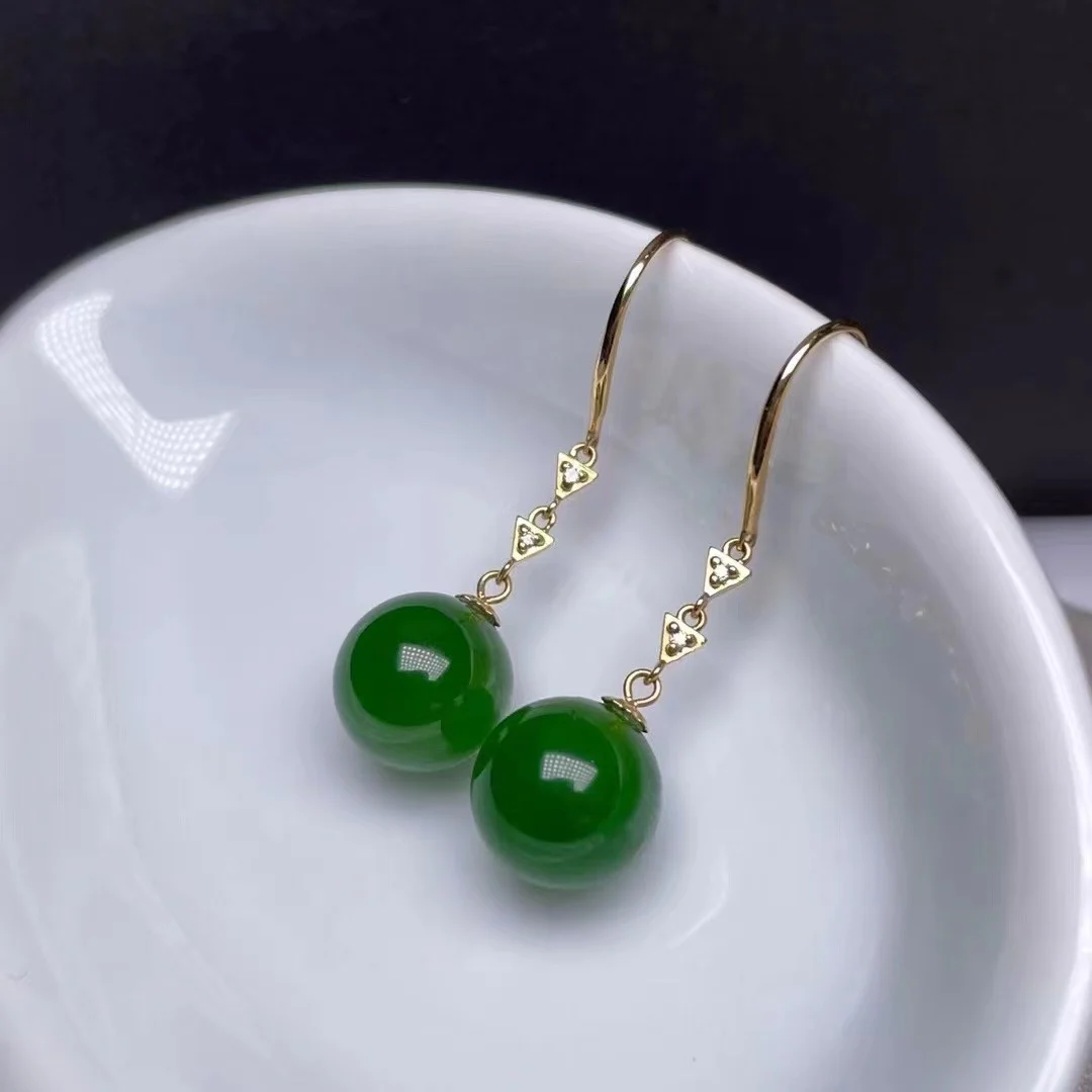 SHILOVEM 18k Yellow gold Natural Jasper drop earring classic fine Jewelry women wedding women gift new 10*10mm myme10105584by
SHILOVEM 18k Yellow gold Natural Jasper drop earring classic fine Jewelry women wedding women gift new 10*10mm myme10105584by