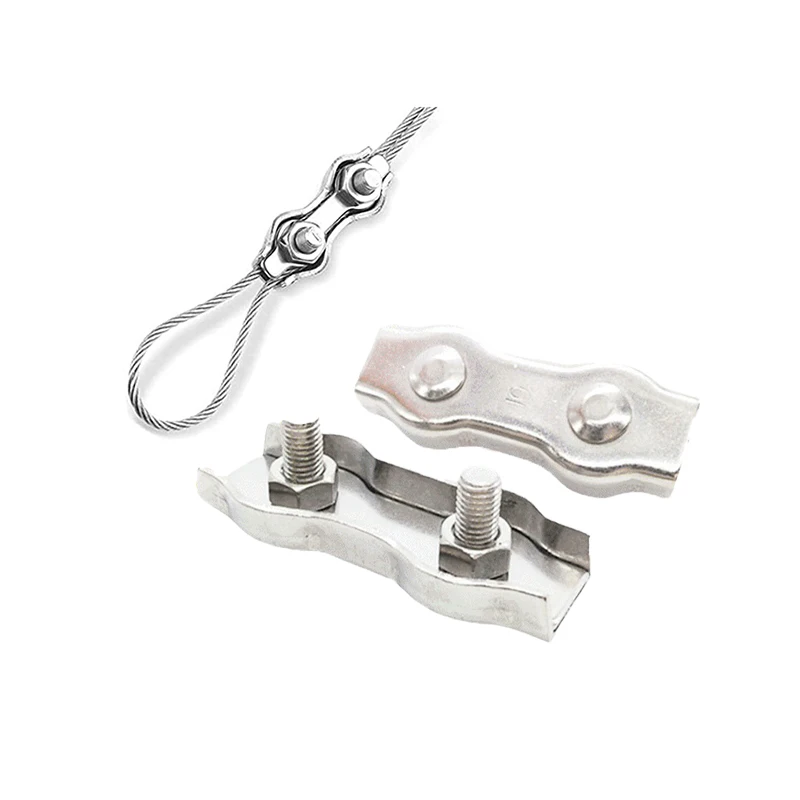 Wire Rope Duplex Cable Ties, 304 Stainless Steel Duplex Wire Rope Clips, Widely Used In Industry, Construction, Transportation
Wire Rope Duplex Cable Ties, 304 Stainless Steel Duplex Wire Rope Clips, Widely Used In Industry, Construction, Transportation