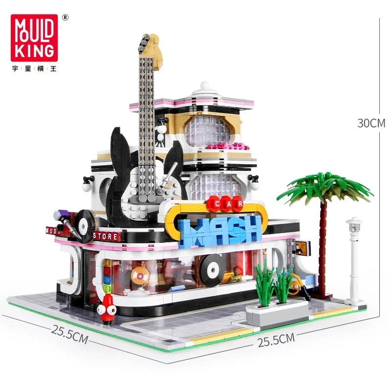 16002 Creator Expert Modular Building Guitar Shop with Light Custom MOC Idea Blocks Bricks Funny Kids Christmas Gifts Toys
16002 Creator Expert Modular Building Guitar Shop with Light Custom MOC Idea Blocks Bricks Funny Kids Christmas Gifts Toys