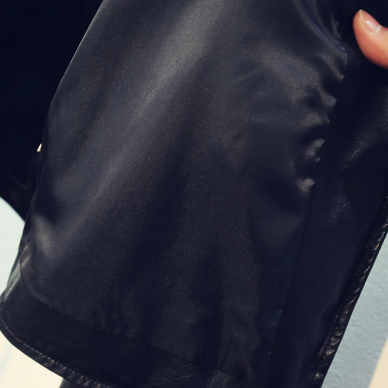 Korean Fashion Heavy Metal Black Belt Design Woem Faux Leather Jackets Hip Hop Streetwear Women PU Jackets Overcoats C1701
Korean Fashion Heavy Metal Black Belt Design Woem Faux Leather Jackets Hip Hop Streetwear Women PU Jackets Overcoats C1701