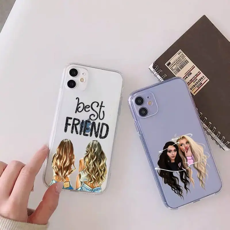 best friends Phone Case For iphone 13 12 11 mini x xs xr pro max 8 7 6s 6 plus Transparent soft
best friends Phone Case For iphone 13 12 11 mini x xs xr pro max 8 7 6s 6 plus Transparent soft