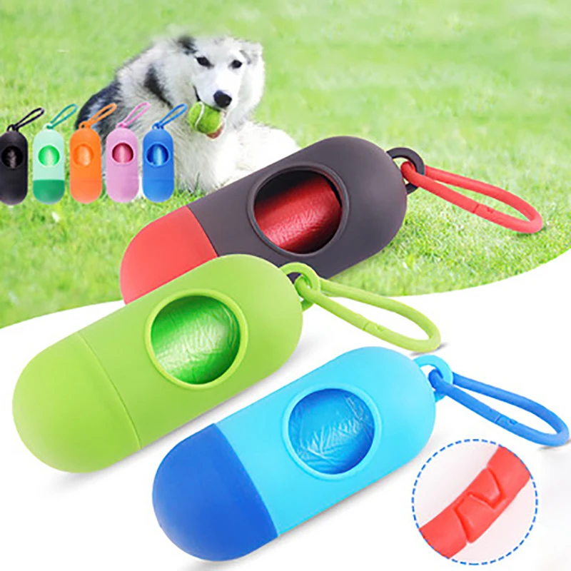Portable Pet Dog Poop Bag Dispenser Pick-Up Bags Holder With Rope Cleaning Waste Garbage Box
Portable Pet Dog Poop Bag Dispenser Pick-Up Bags Holder With Rope Cleaning Waste Garbage Box