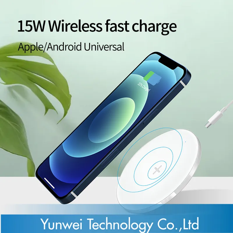 Universal For Apple/Android 15W QI Wireless Charger For Iphone 8Plus/7/7Plus/6/XSMAX/XS For Samsung Note8/9/S10 Desktop Round
Universal For Apple/Android 15W QI Wireless Charger For Iphone 8Plus/7/7Plus/6/XSMAX/XS For Samsung Note8/9/S10 Desktop Round