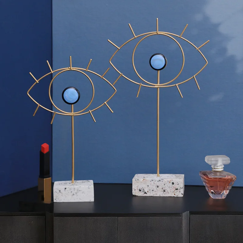Eye Shaped Design Iron Art Desk Makeup Girls Bedroom Desktop Home Art Decoration Desktop Decorative For Furnishing Gift
Eye Shaped Design Iron Art Desk Makeup Girls Bedroom Desktop Home Art Decoration Desktop Decorative For Furnishing Gift