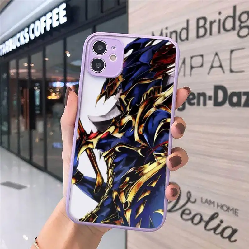 Duel Monsters Yu-Gi-Oh Phone Case Matte Transparent for iPhone 7 8 11 12 s mini pro X XS XR MAX Plus cover funda
Duel Monsters Yu-Gi-Oh Phone Case Matte Transparent for iPhone 7 8 11 12 s mini pro X XS XR MAX Plus cover funda