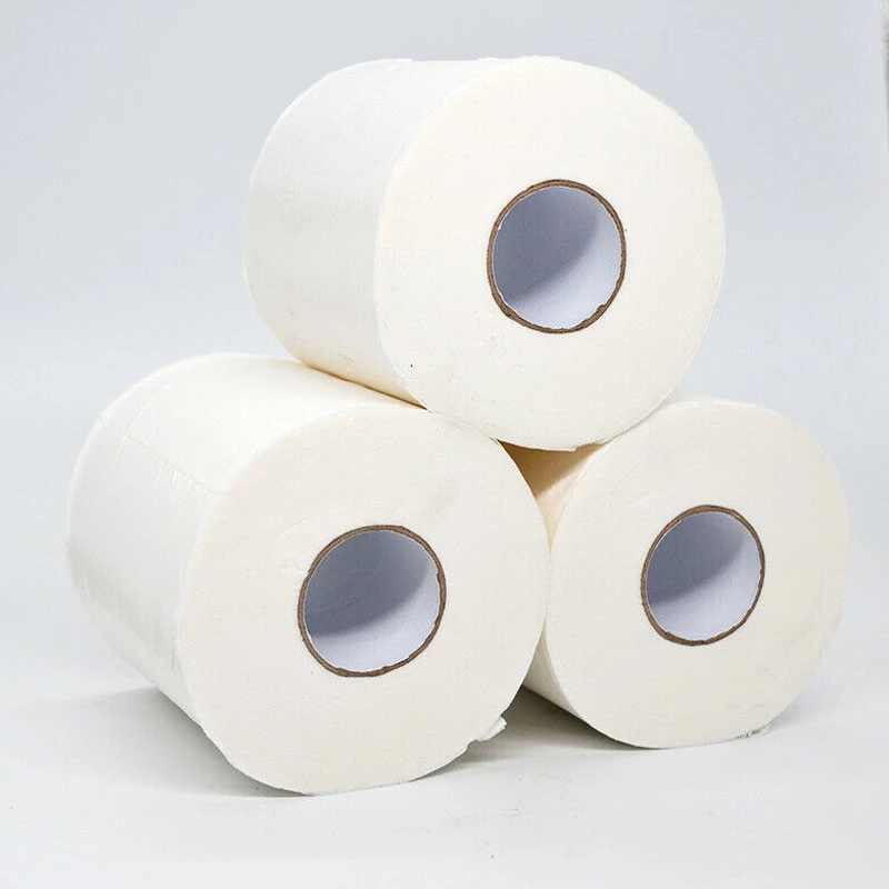 2/4/6 Roll Toilet Paper Bulk Roll Bath Tissue Bathroom White Soft 4 Ply for Home F2
2/4/6 Roll Toilet Paper Bulk Roll Bath Tissue Bathroom White Soft 4 Ply for Home F2