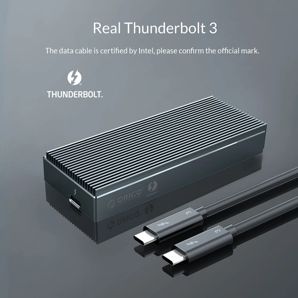 ORICO Thunderbolt 3 SSD Box 40Gbps NVME M.2 SSD Enclosure Case 2TB Aluminum Type-C 40Gbps Thunderbolt 3 solid state drive box
ORICO Thunderbolt 3 SSD Box 40Gbps NVME M.2 SSD Enclosure Case 2TB Aluminum Type-C 40Gbps Thunderbolt 3 solid state drive box