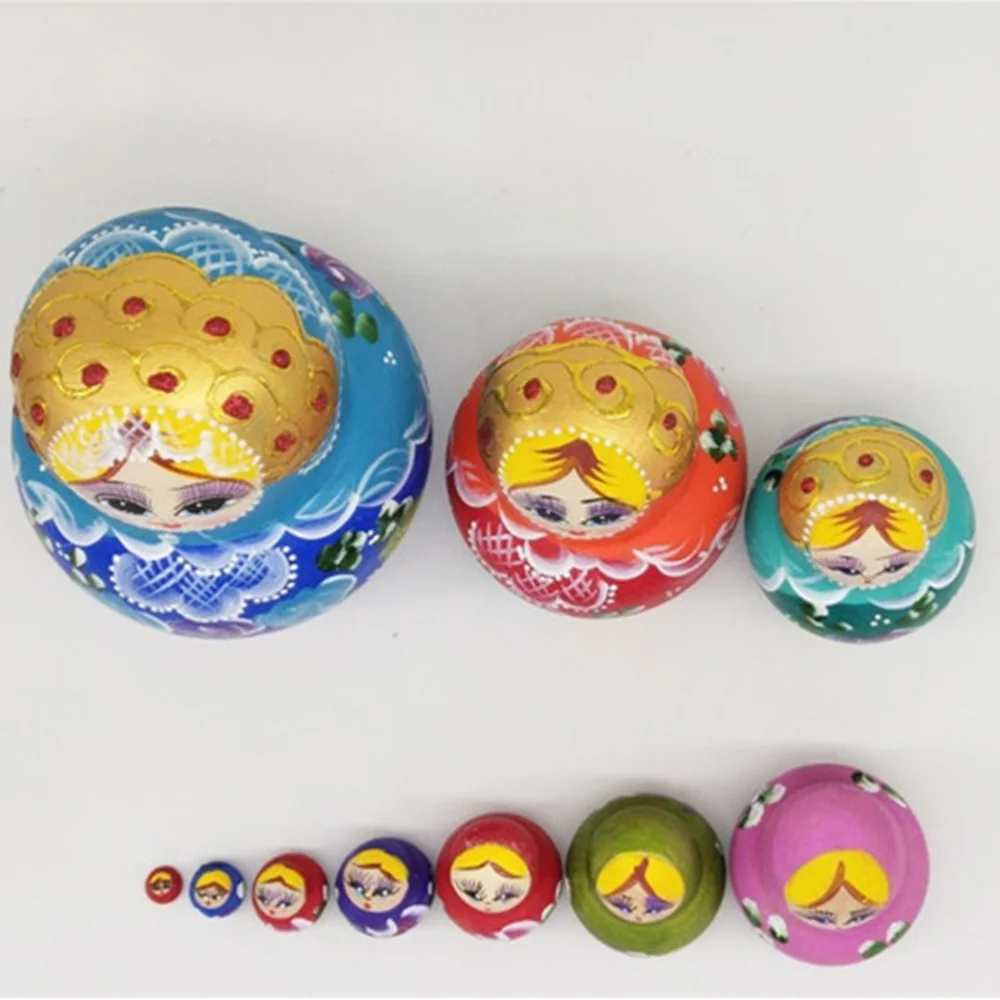 10 Pcs Nesting Dolls Big Belly Girl Colorful Russian Stacking Dolls Collection
10 Pcs Nesting Dolls Big Belly Girl Colorful Russian Stacking Dolls Collection