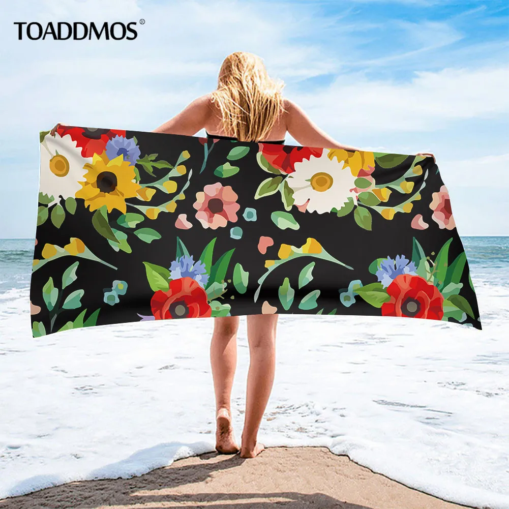 TOADDMOS Floral Print Bath Towel for Kids Adults Fashion Beach Absorbent Towel Home Bath Face Hair Quick Dry Towel toalla playa
TOADDMOS Floral Print Bath Towel for Kids Adults Fashion Beach Absorbent Towel Home Bath Face Hair Quick Dry Towel toalla playa
