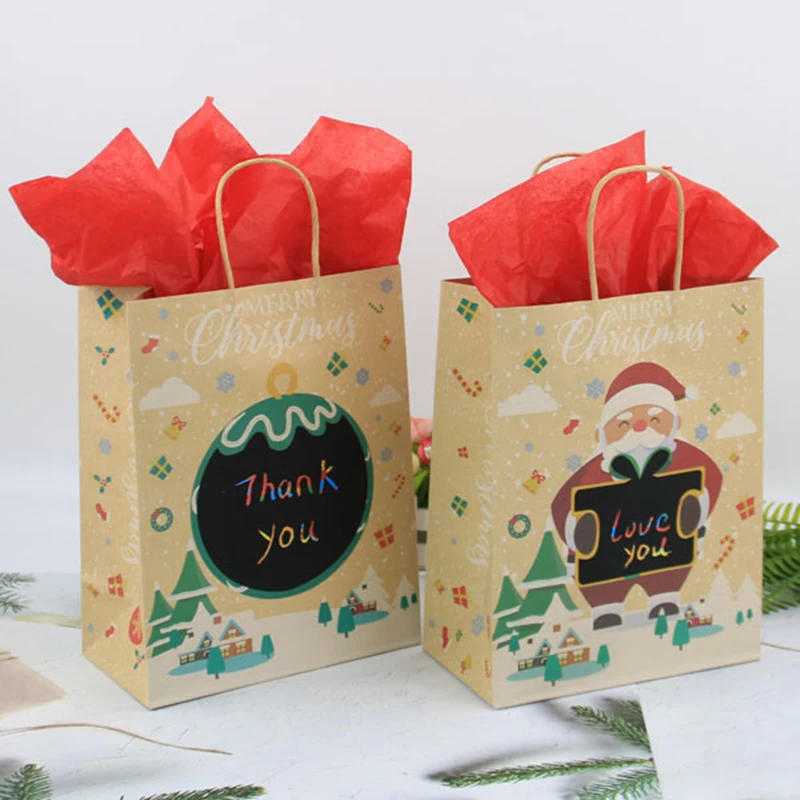 16pcs Santa Kraft Paper Handbag DIY Graffiti Candy Chocolate Cookies Bag Favor Gift Box Home Party Merry Christmas Decoration
16pcs Santa Kraft Paper Handbag DIY Graffiti Candy Chocolate Cookies Bag Favor Gift Box Home Party Merry Christmas Decoration