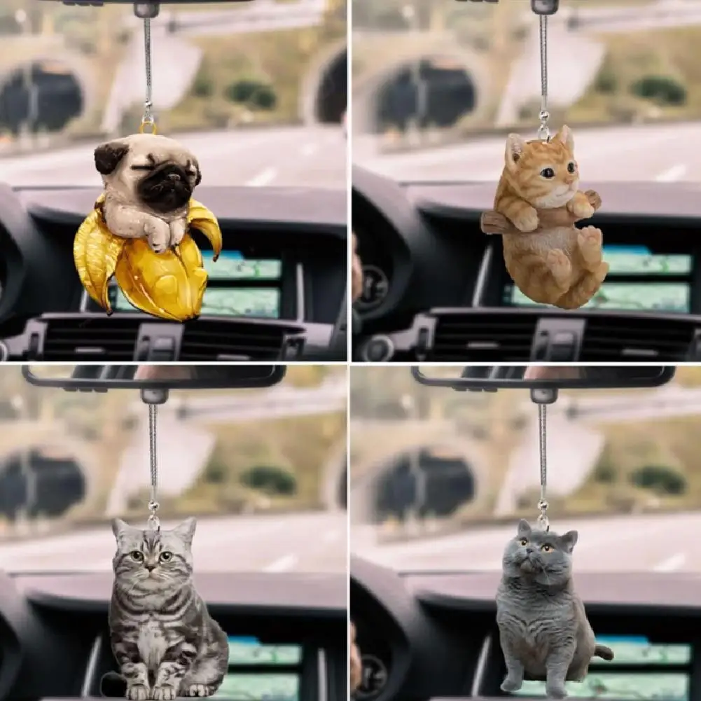 2D Creative Dog And Cat Car Pendant Backpack Ornament Cute Hanging Ornament Keychain Interior Decor Home Decoration Accessories
2D Creative Dog And Cat Car Pendant Backpack Ornament Cute Hanging Ornament Keychain Interior Decor Home Decoration Accessories