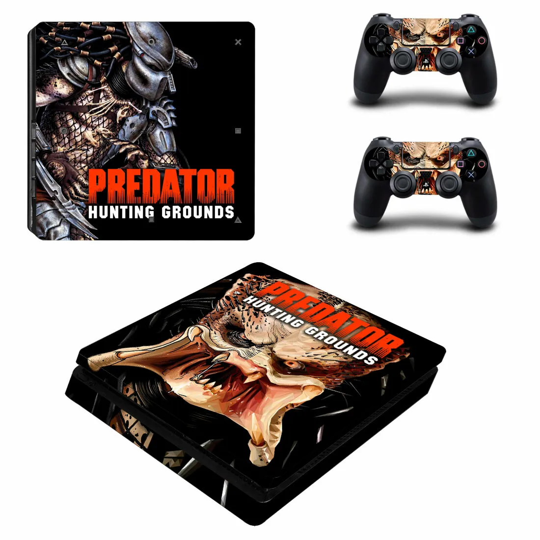 

Predator PS4 Slim Skin Sticker For Sony PlayStation 4 Console and Controllers PS4 Slim Skins Sticker Decal Vinyl