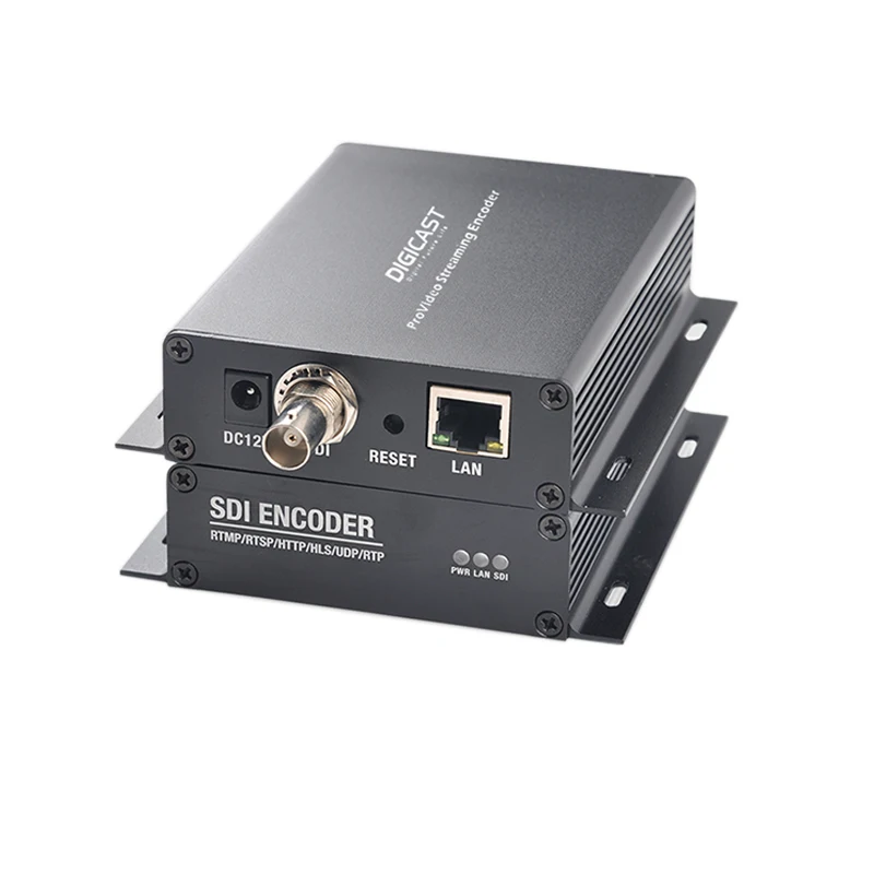 HD SDI Encoder to Ethernet, Wired SDI to RTMP RTSP SRT Onvif H 264 Video Encoder Hardware
HD SDI Encoder to Ethernet, Wired SDI to RTMP RTSP SRT Onvif H 264 Video Encoder Hardware