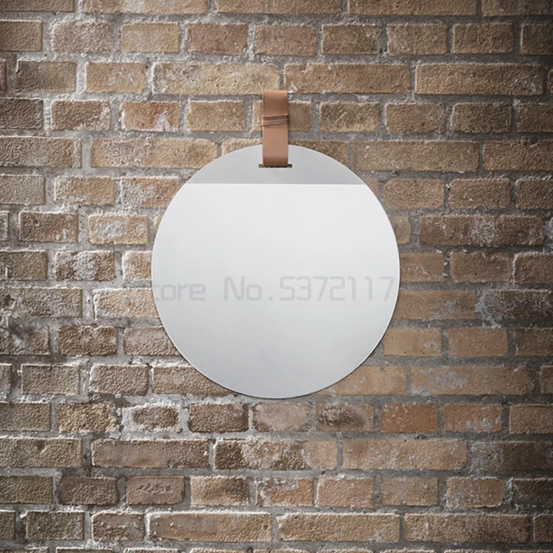 Nordic make-up mirror wall hanging round porch make-up mirror household bedroom hanging mirror hanging wall decoration mirror
Nordic make-up mirror wall hanging round porch make-up mirror household bedroom hanging mirror hanging wall decoration mirror