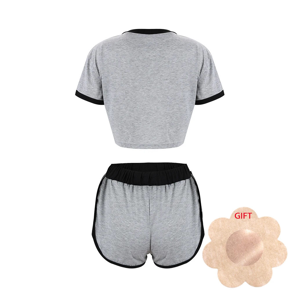 Conjunto De Pijamas De N Para Las Mujeres Ropa De Dormir De Empalme Con Top De Manga Corta Suelta Y Pantalones
Conjunto De Pijamas De N Para Las Mujeres Ropa De Dormir De Empalme Con Top De Manga Corta Suelta Y Pantalones
