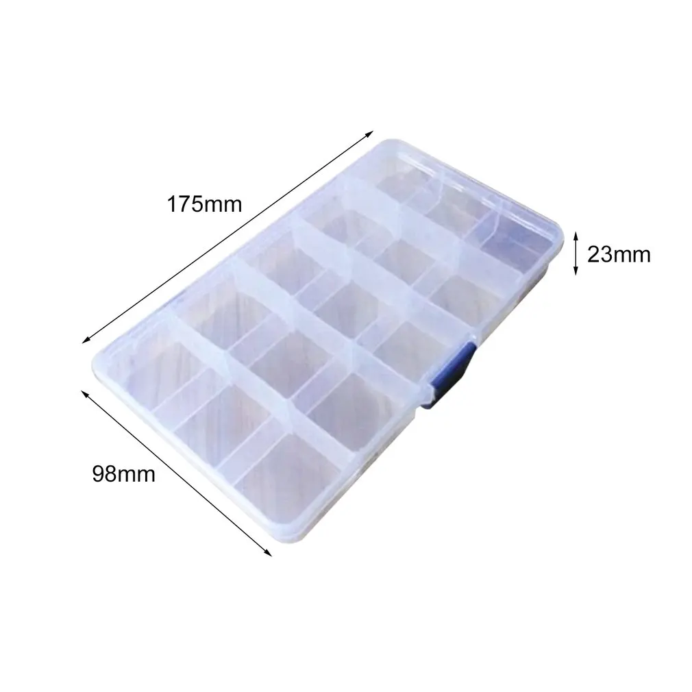 15 Grid Creative Storage Box With removable dividers Valuables Jewellery Cash Clear Plastic Box Organizer Storage Container
15 Grid Creative Storage Box With removable dividers Valuables Jewellery Cash Clear Plastic Box Organizer Storage Container