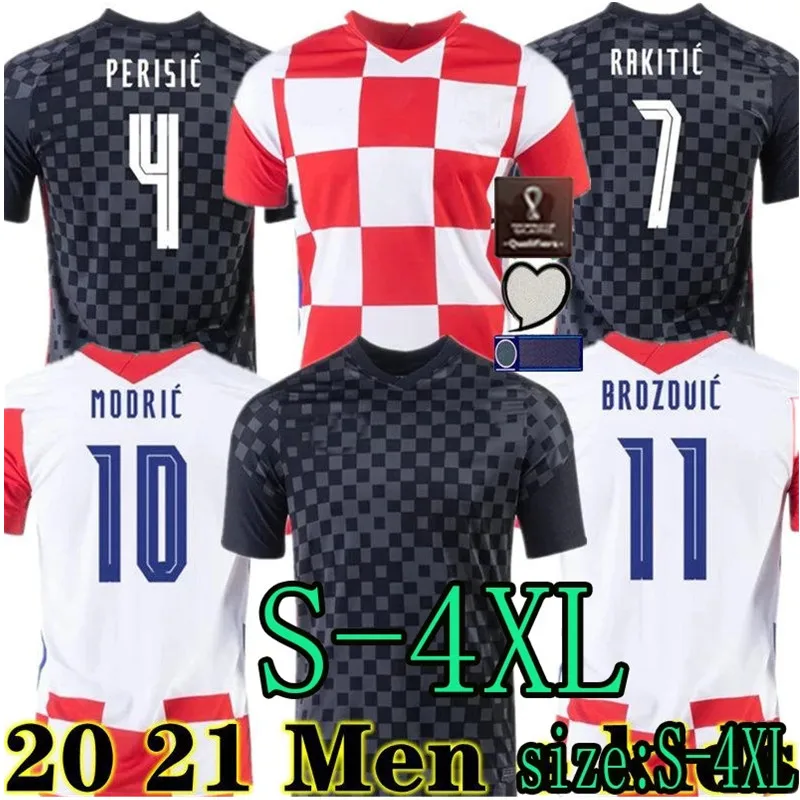 

20 2021 Croatia SOCCER JERSEY Maillots de TIAES MODRIC MANDZUKIC PERISIC KOVACIC RAKITIC BROZOVIC SRNA football jerseys