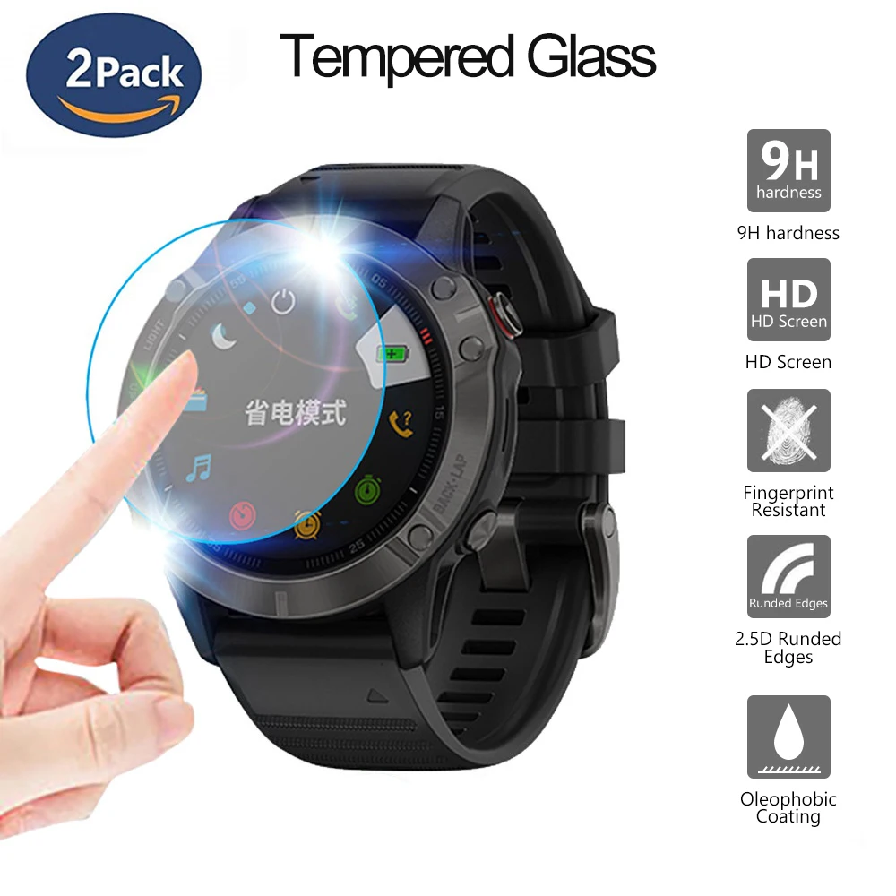 2Pcs Protective For Garmin Fenix 5 5s Plus 6S 6X Solar 6 Pro HD Clear Tempered Glass film Guard Premium Screen Protector Watch
2Pcs Protective For Garmin Fenix 5 5s Plus 6S 6X Solar 6 Pro HD Clear Tempered Glass film Guard Premium Screen Protector Watch