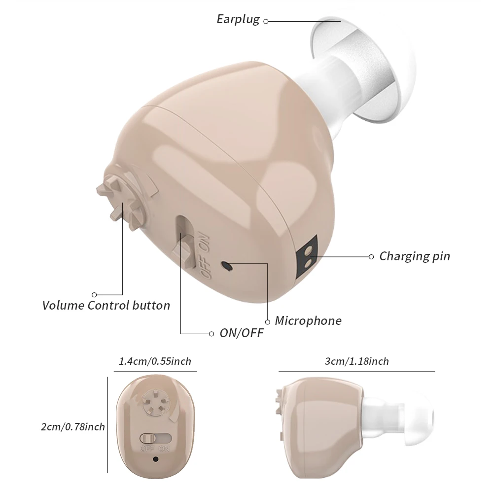 2021 best ITC Hearing Aid Rechargeable Hearing Amplifier Ear Hearing Aid for The Elderly Sound Amplifier for Hearing Loss Aids
2021 best ITC Hearing Aid Rechargeable Hearing Amplifier Ear Hearing Aid for The Elderly Sound Amplifier for Hearing Loss Aids