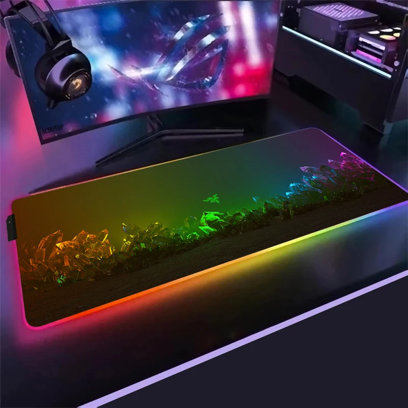 Razer Gaming Mouse pad RGB Computer Accessories Large 900x400mm Mousepad Gamer Rubber Carpet With Backlit Play Desk Mat Gift
Razer Gaming Mouse pad RGB Computer Accessories Large 900x400mm Mousepad Gamer Rubber Carpet With Backlit Play Desk Mat Gift