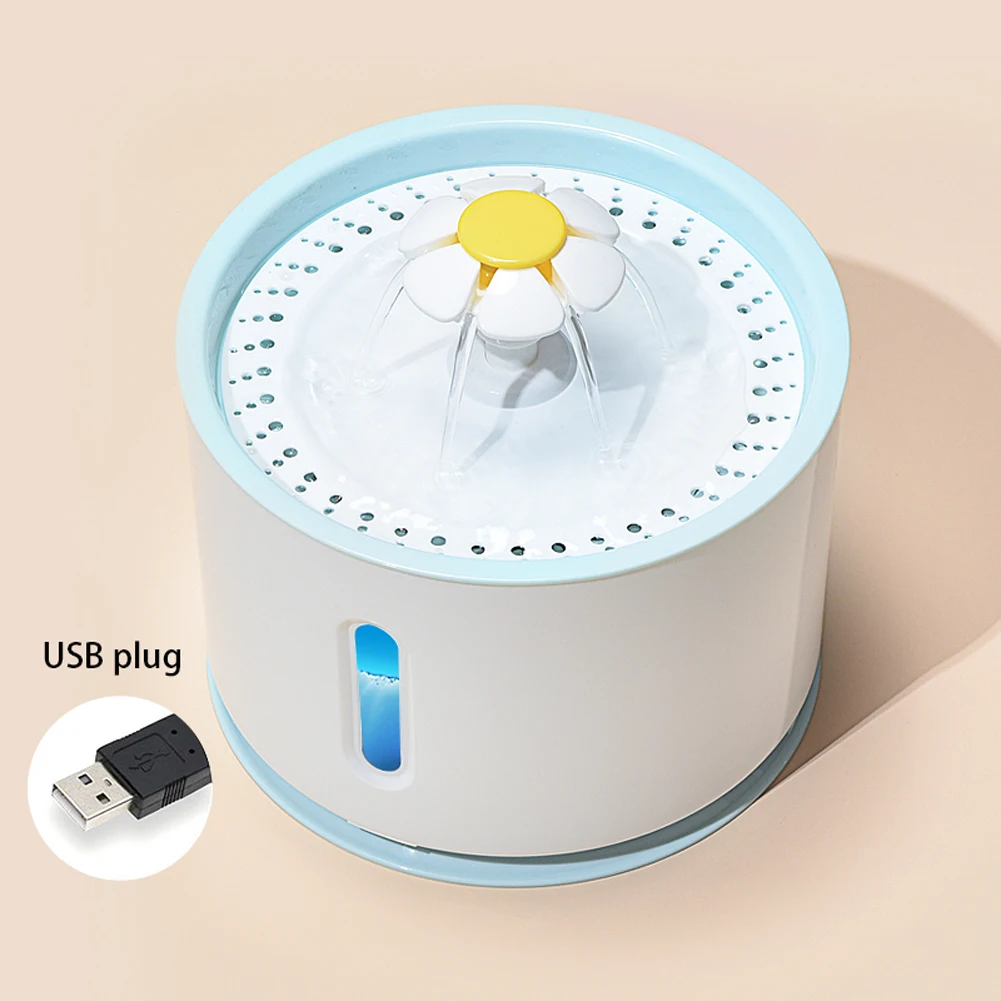 Automatic Water Fountain for Cats Dogs LED Light Electric USB Pet Feeder Bowl Drinking Dispenser Indoor 2.4L Water Container
Automatic Water Fountain for Cats Dogs LED Light Electric USB Pet Feeder Bowl Drinking Dispenser Indoor 2.4L Water Container