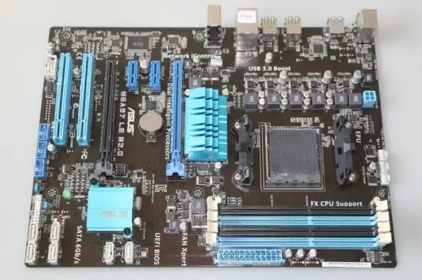 Desktop motherboard Socket AM3+ DDR3 32GB USB2.0 USB3.0 SATA3 970 ASUS M5A97 LE R2.0 USED
Desktop motherboard Socket AM3+ DDR3 32GB USB2.0 USB3.0 SATA3 970 ASUS M5A97 LE R2.0 USED