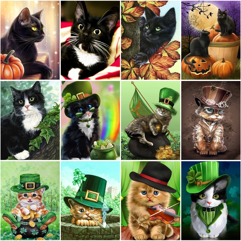 Diamond Mosaic Cats Embroidery Kit Animal Home Decor Little Cat Paintings Puzzles Diy Personalized Gift Painting Needle Arts
Diamond Mosaic Cats Embroidery Kit Animal Home Decor Little Cat Paintings Puzzles Diy Personalized Gift Painting Needle Arts