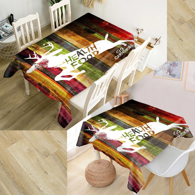 New Arrival Wood And Deer Tablecloth Waterproof Oxford Fabric Square/Rectangular Tablecloth For Wedding Table Cloth TV Covers
New Arrival Wood And Deer Tablecloth Waterproof Oxford Fabric Square/Rectangular Tablecloth For Wedding Table Cloth TV Covers