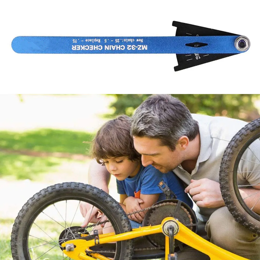 MTB Bicycle Chain Wear Indicator Tool Chain Checker Kits Multi-Functional Mountain Road Bike Chain Tool Cycling Repair Tool
MTB Bicycle Chain Wear Indicator Tool Chain Checker Kits Multi-Functional Mountain Road Bike Chain Tool Cycling Repair Tool