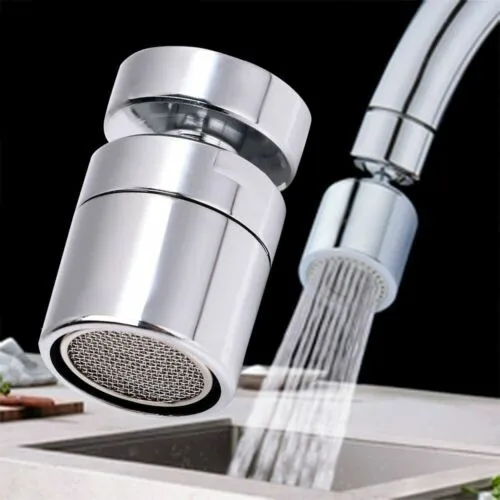 360° Rotate Kitchen Tap Water Faucet Aerator Swivel End Diffuser Adapter Filter Polished Chrome Finish Brass Kitchen Sink Faucet
360° Rotate Kitchen Tap Water Faucet Aerator Swivel End Diffuser Adapter Filter Polished Chrome Finish Brass Kitchen Sink Faucet