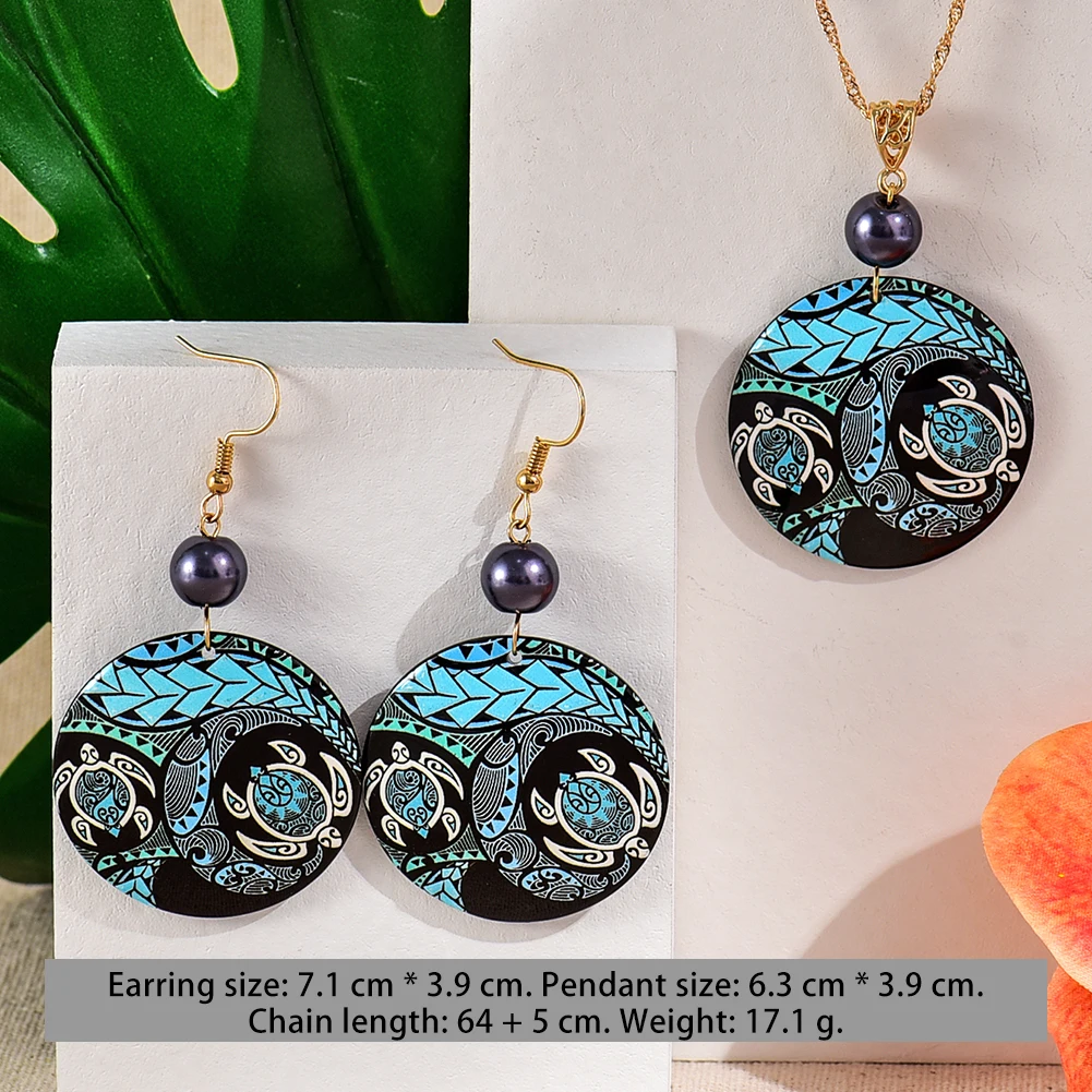 Cring Coco Purple Tortoise Jewelry Sets Female Polynesian Hawaiian Samoa Acrylic Animal Pendant Necklace Earrings Set for Women
Cring Coco Purple Tortoise Jewelry Sets Female Polynesian Hawaiian Samoa Acrylic Animal Pendant Necklace Earrings Set for Women