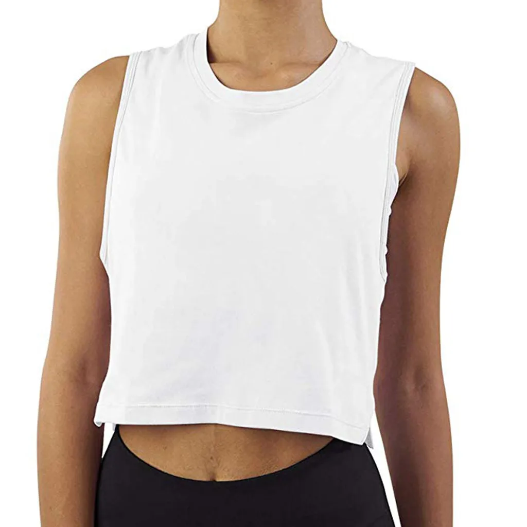 Tanks Women Crop Top Sleeveless Racerback Workout Gym Solid Shirt Yoga Athletic Tank Tops Harajuku Summer Clothes
Tanks Women Crop Top Sleeveless Racerback Workout Gym Solid Shirt Yoga Athletic Tank Tops Harajuku Summer Clothes