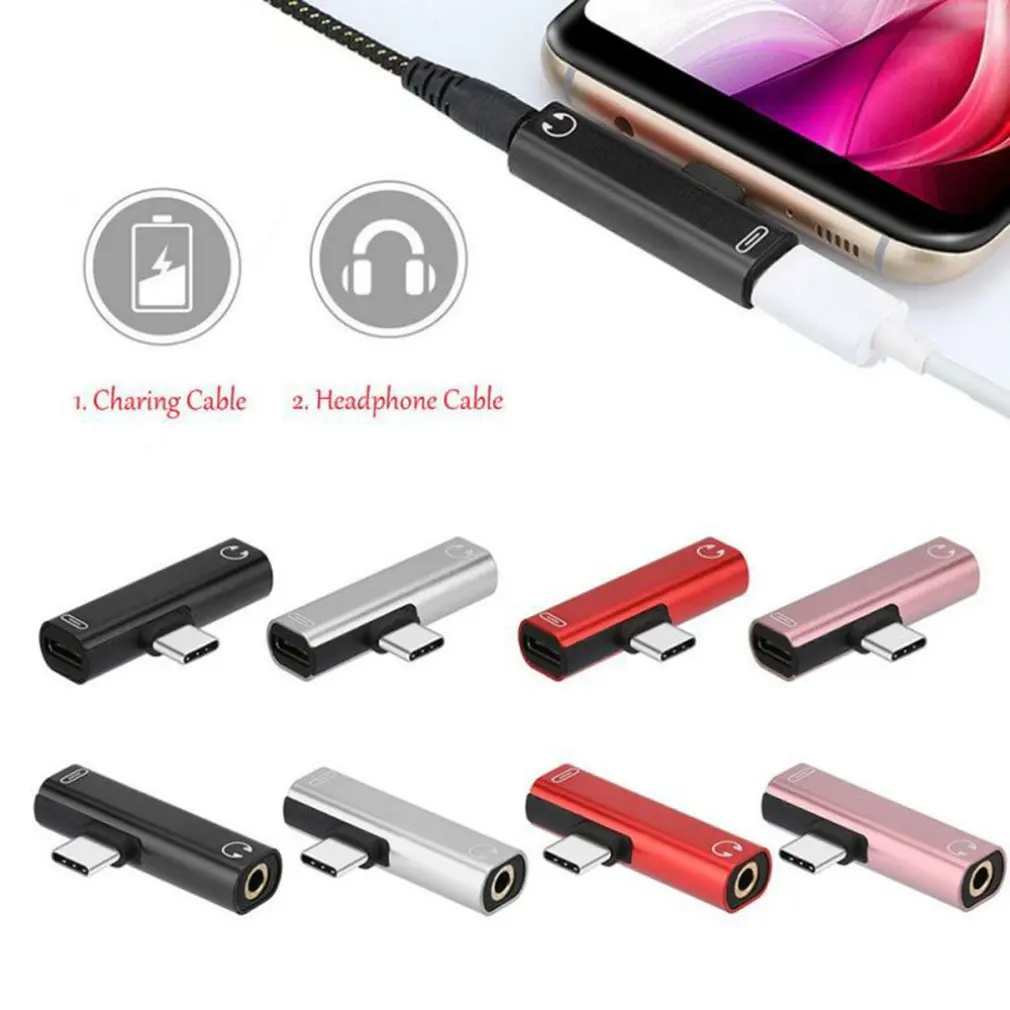 Type-c Headphone Adapter Phone Charging Music Playback 2-in-1 3.5mm Audio Converter Portable Headphone Adapter
Type-c Headphone Adapter Phone Charging Music Playback 2-in-1 3.5mm Audio Converter Portable Headphone Adapter