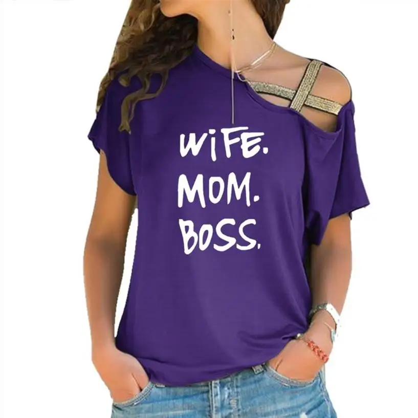 Summer Fashion Shirt Wife Mom Boss Leopard Graphic T Shirt Women Tops Base Off Shoulder Black Teesoversized Funny Girls T-shirt
Summer Fashion Shirt Wife Mom Boss Leopard Graphic T Shirt Women Tops Base Off Shoulder Black Teesoversized Funny Girls T-shirt