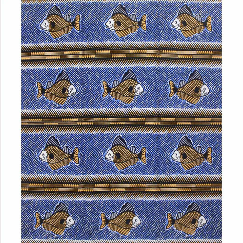 Fish design Ankara Fabric Clothing Material for Fashion, Dress, Skirt, Shirt, Jewelry, Bags, Shoes In Blue Y-528
Fish design Ankara Fabric Clothing Material for Fashion, Dress, Skirt, Shirt, Jewelry, Bags, Shoes In Blue Y-528