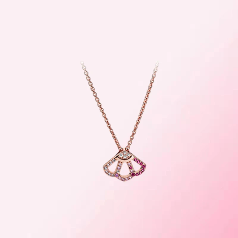 1:1 Make PanDO 925 Sterling Silver Custom Fan-shaped Gradient Color DIY Necklace
1:1 Make PanDO 925 Sterling Silver Custom Fan-shaped Gradient Color DIY Necklace