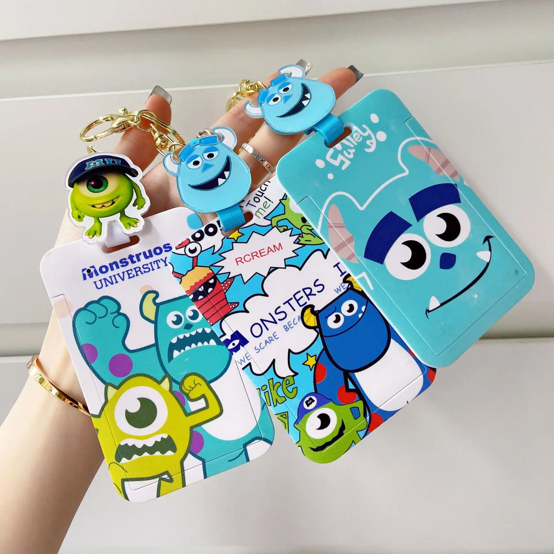 Monster University Keychain Dumbo Student Meal Card Bus Card Access Control Card Set Schoolbag Keyring Pendant
Monster University Keychain Dumbo Student Meal Card Bus Card Access Control Card Set Schoolbag Keyring Pendant