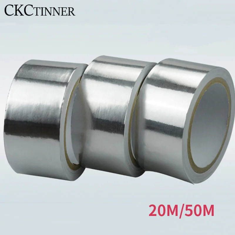 4mm-12mm 0.06 thick Heat-proof tape adhesive, aluminium foil paper, heat-proof tape heat-proof maintenance tools 20M
4mm-12mm 0.06 thick Heat-proof tape adhesive, aluminium foil paper, heat-proof tape heat-proof maintenance tools 20M