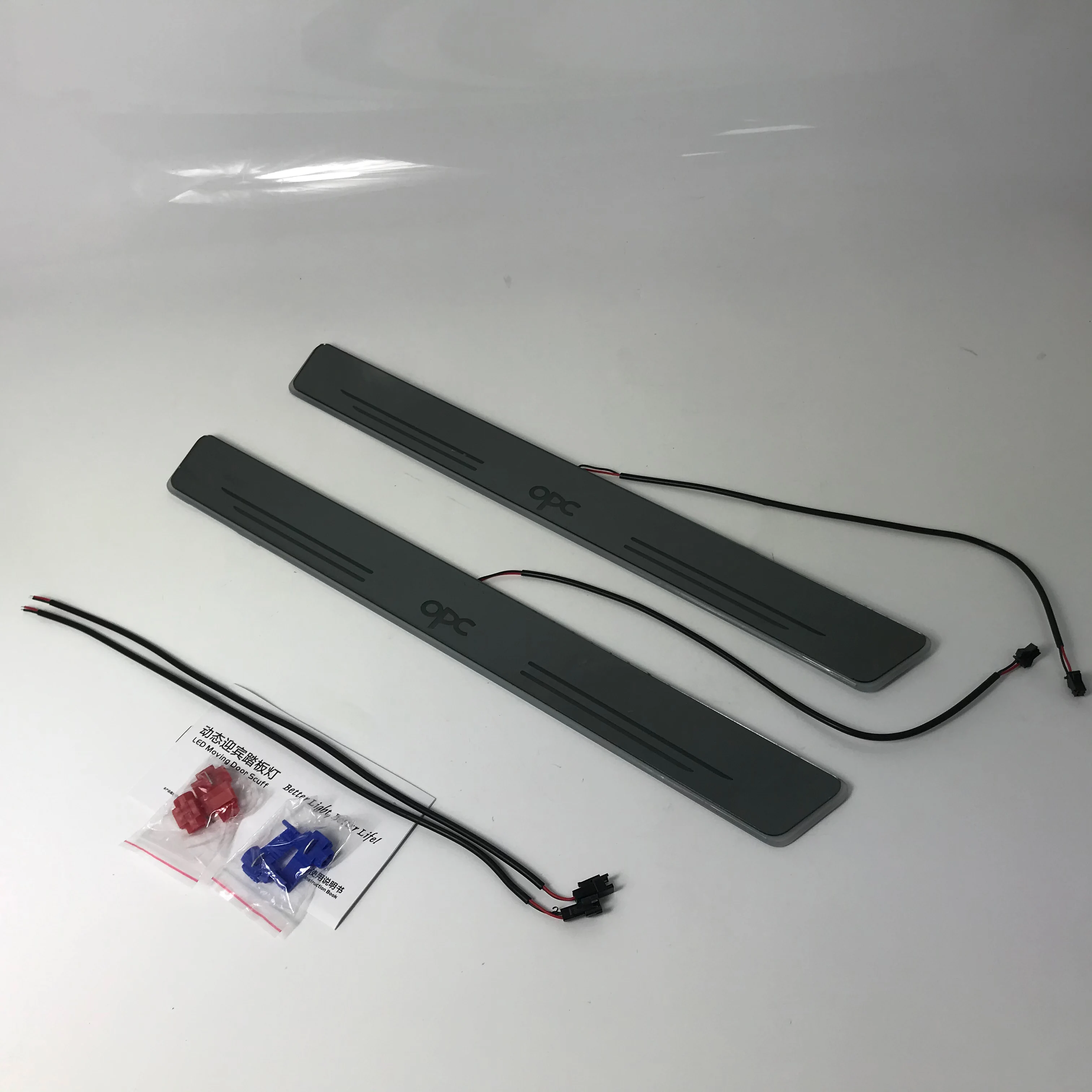 LYQ 2PCS acrylic mobile LED welcome scooter wear plate door sill frame path light for OPEL ASTRA dedicated Flow/fixed light
LYQ 2PCS acrylic mobile LED welcome scooter wear plate door sill frame path light for OPEL ASTRA dedicated Flow/fixed light