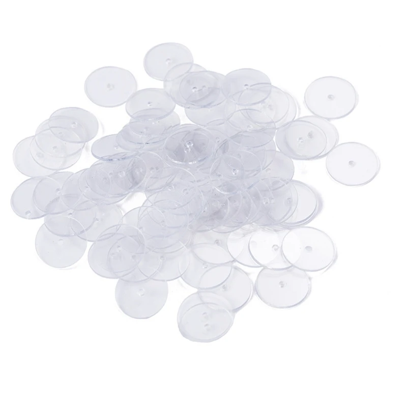 200Pcs Earrings Clear Disc Pads to Stabilize Earrings Plastic Ear Anti Pain Comfort Round Discs Kit for Earrings Backs
200Pcs Earrings Clear Disc Pads to Stabilize Earrings Plastic Ear Anti Pain Comfort Round Discs Kit for Earrings Backs