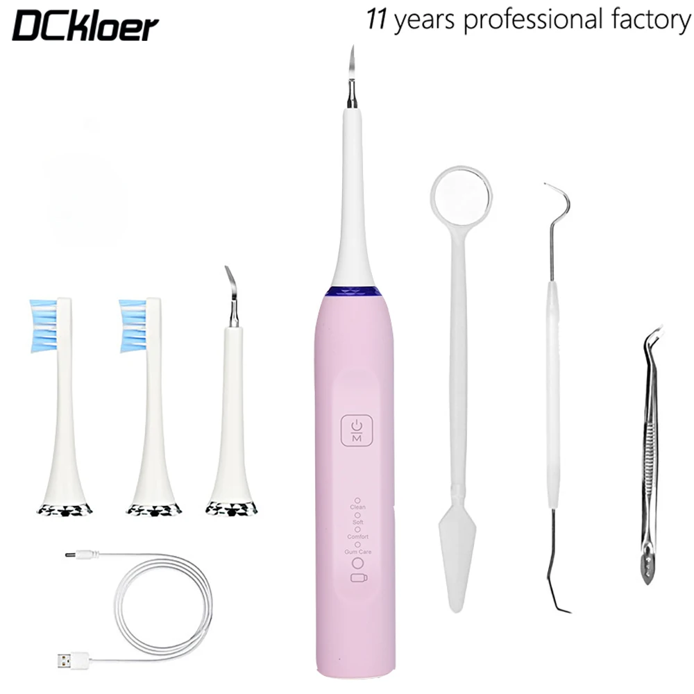 Electric 2 in 1 Toothbrush Dental Scaler Calculus Smoke Stain Tartar Remover Vibrition Clean Whiten Teeth Replaceable Head
Electric 2 in 1 Toothbrush Dental Scaler Calculus Smoke Stain Tartar Remover Vibrition Clean Whiten Teeth Replaceable Head
