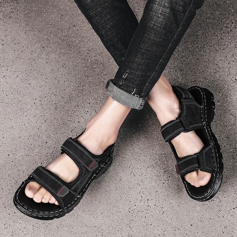 Mens Sandles Sandalhas Men 39 S Sandals Leather For Beach Mens Sport Gladiator Outdoor Summer Slip On Male Sandal Sports
Mens Sandles Sandalhas Men 39 S Sandals Leather For Beach Mens Sport Gladiator Outdoor Summer Slip On Male Sandal Sports