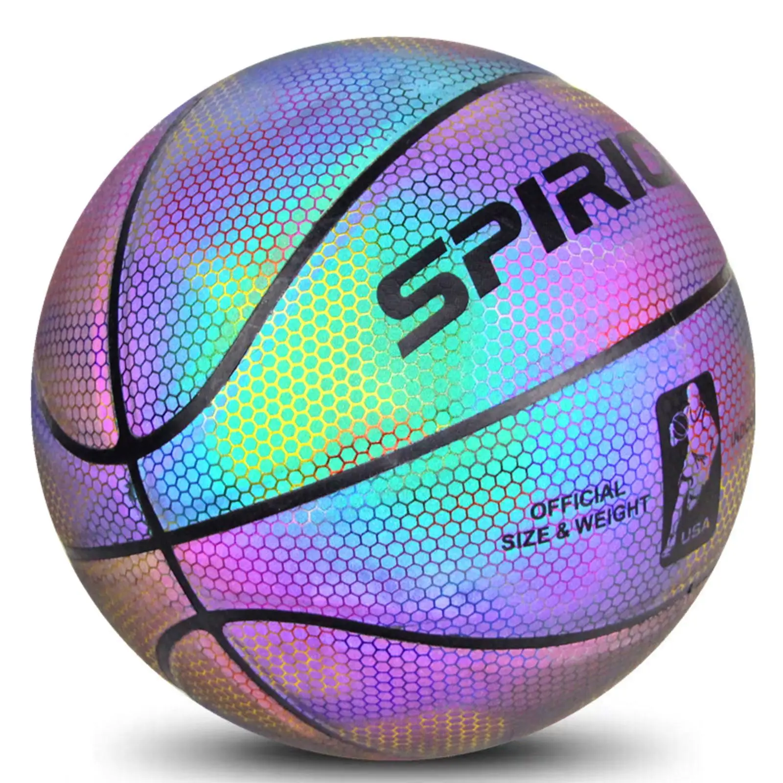 Светящийся шар для баскетбола № 7, голографический светоотражающий светящийся шар из ПУ, износостойкий светящийся мяч для баскетбола, ночн...
Светящийся шар для баскетбола № 7, голографический светоотражающий светящийся шар из ПУ, износостойкий светящийся мяч для баскетбола, ночн...